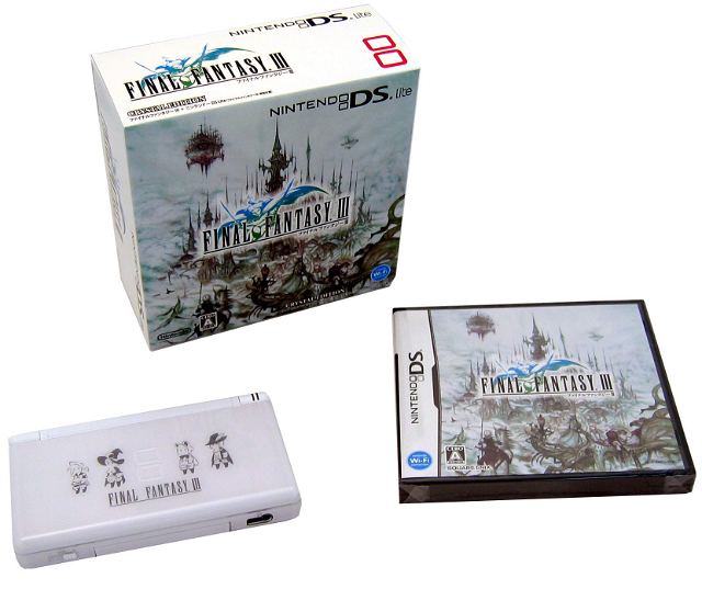 アウトレット長島 DS Nintendo Lite クリスタルエディション ファイナルファンタジー 携帯用ゲーム本体